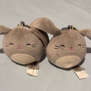 Squishmallows Gray Bunny Stuffed Animal